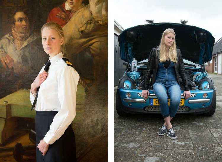 Голландские женщины в жизни