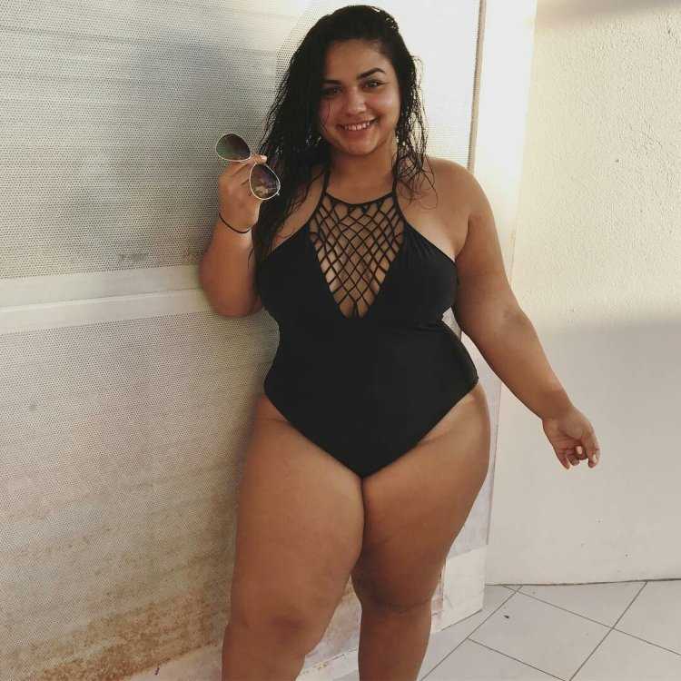 Модель Латисия Томас в Нижнем белье