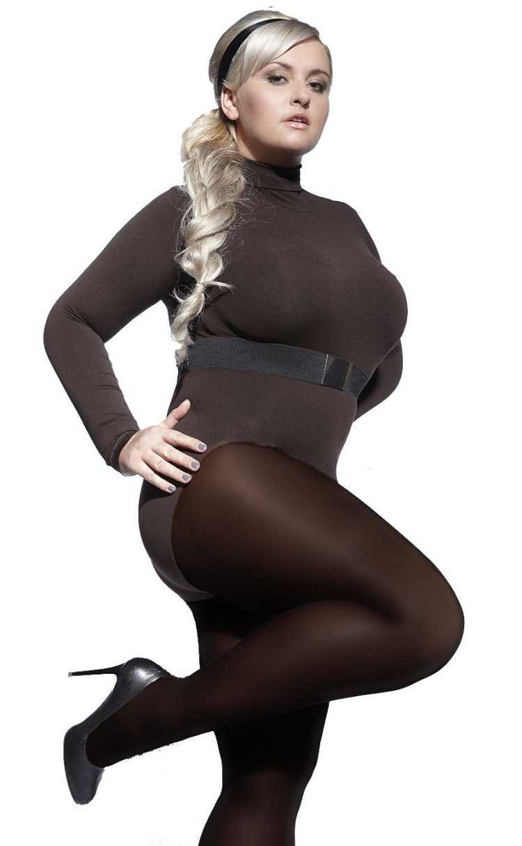 Полные женщины в колготках