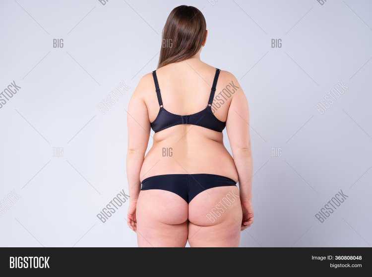 Жирные женщины вид сзади
