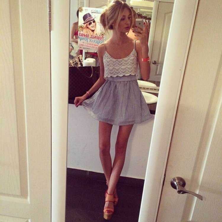 Идеальные платья, чтобы подчеркнуть худые ножки