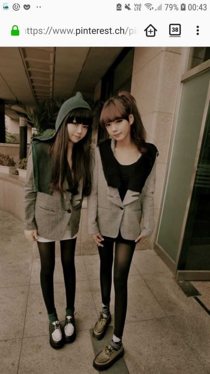 Худые корейские девушки