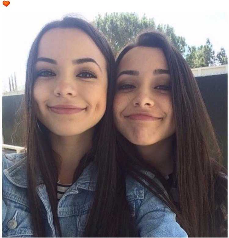 Две девушки селфи