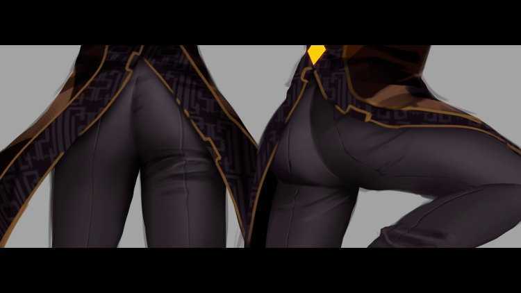 Попа Джун ли Геншин