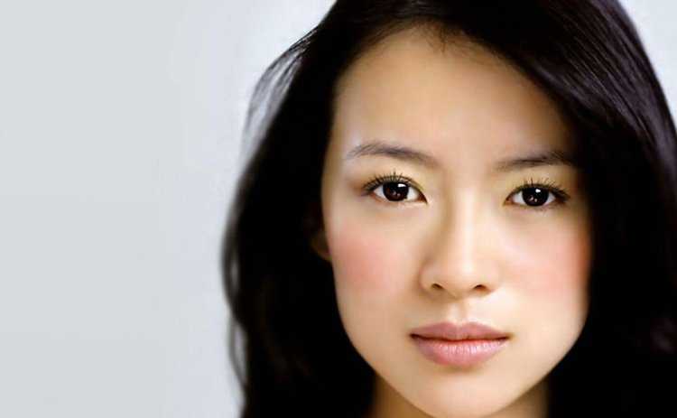 Лицо китаянки