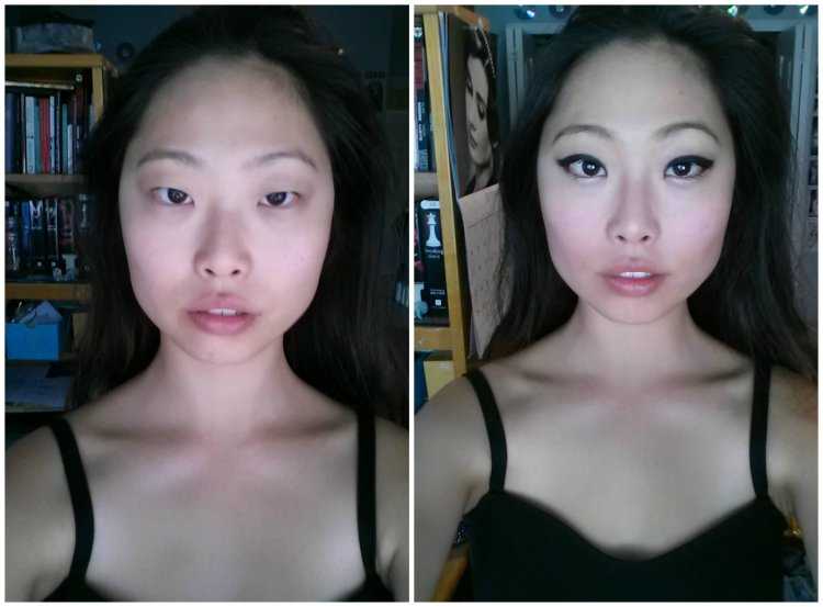 Китаянки без макияжа