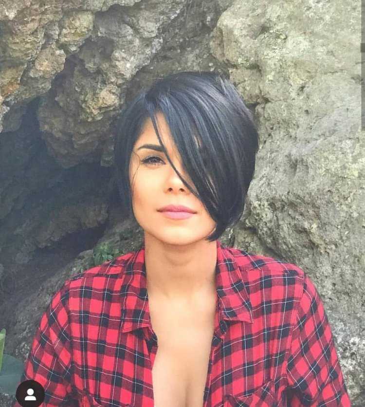 Ирина Пинчук с короткой стрижкой