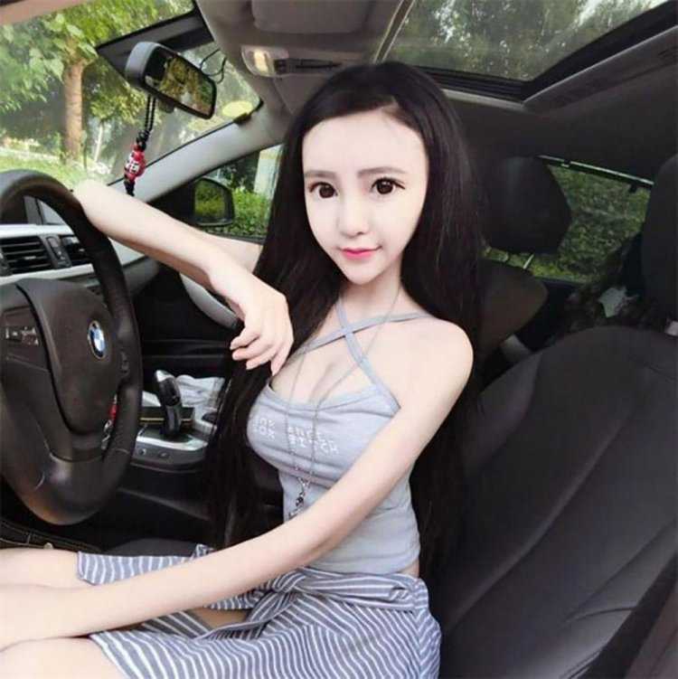 Тощая девушка Эстетика