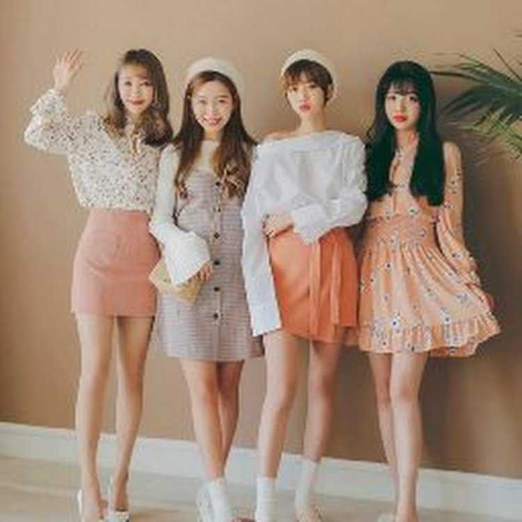 Одежда для подруг в корейском стиле