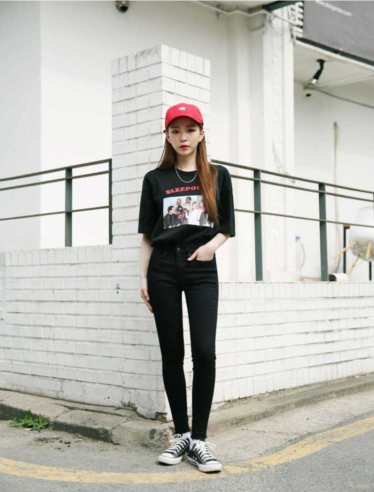 Корейский Пацанский стиль одежды для девушки
