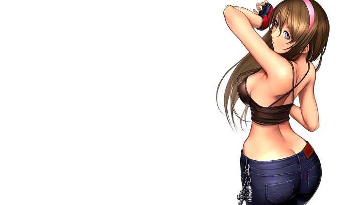 Обои девушки мультяшные