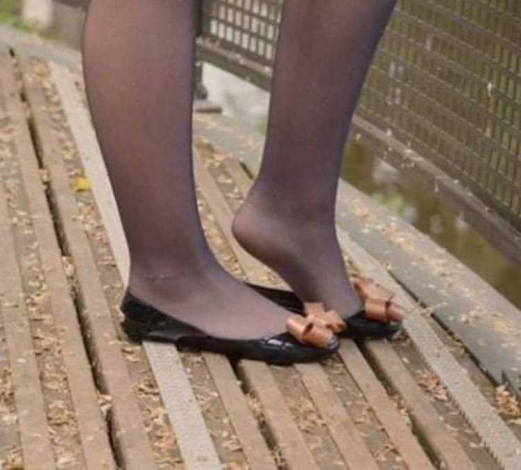 Балетки на босу ногу