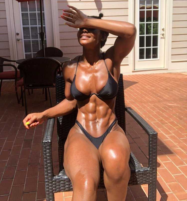 Jade Cargill фитнес модель