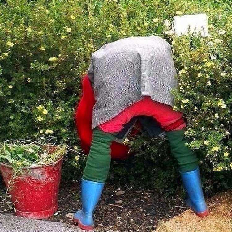 Пугало на дачу прикольные