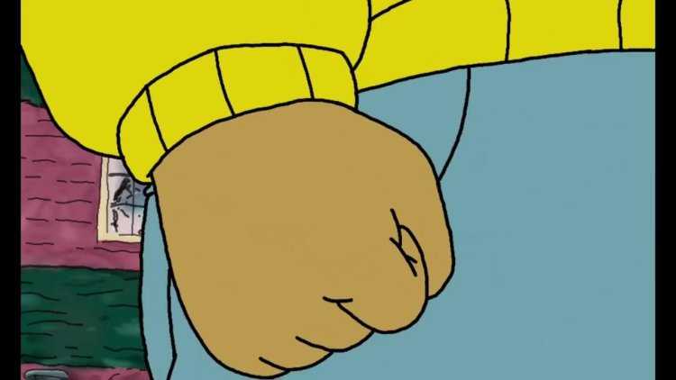 Кулак мультик