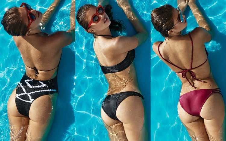 Ева Мендес в купальнике бикини