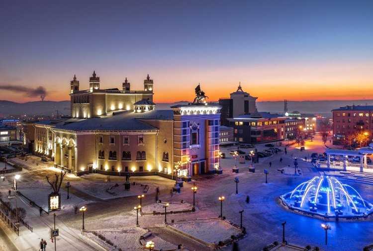 Столица Бурятии Улан-Удэ