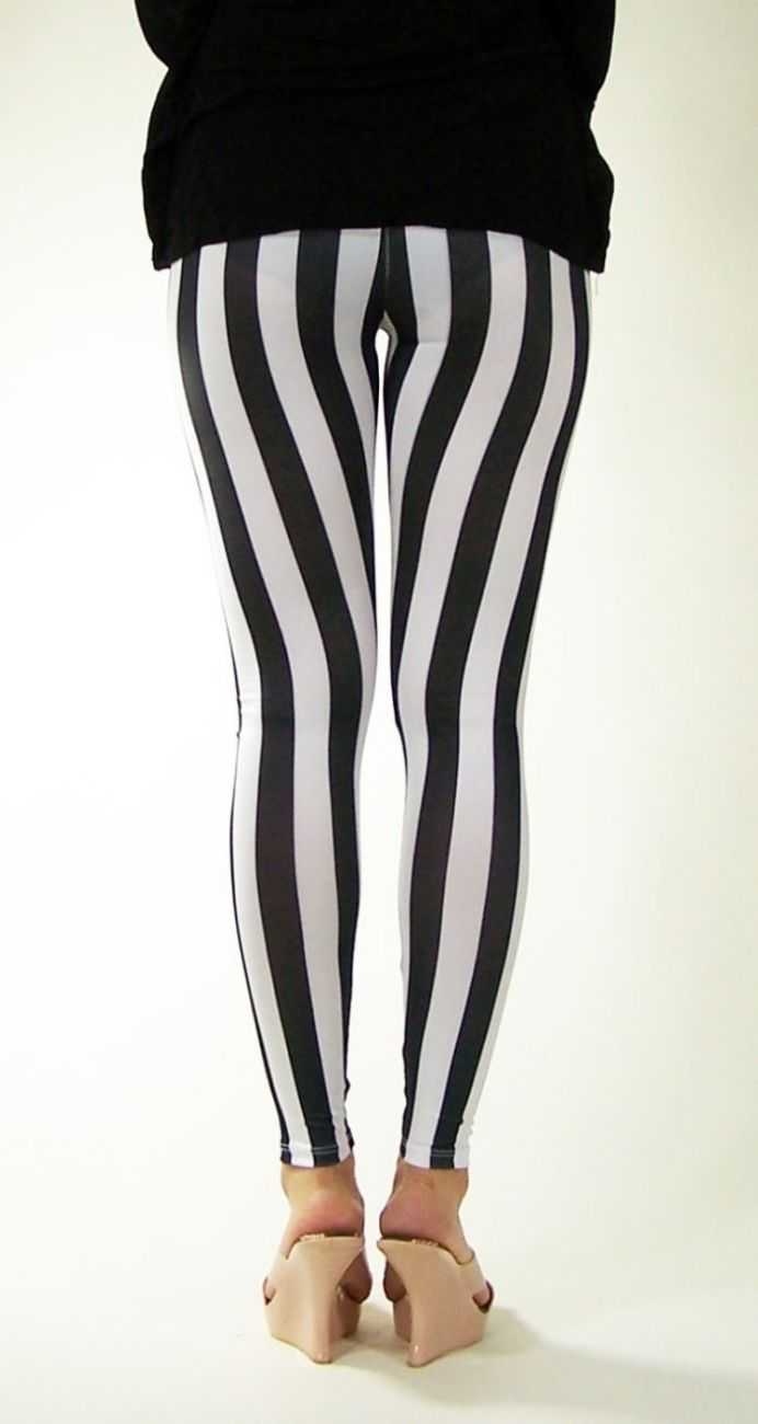 Лосины в полоску