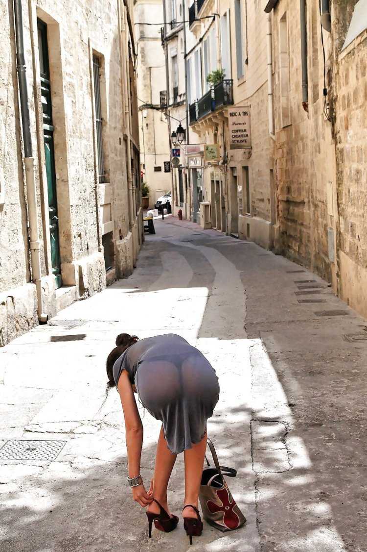 Business butts на улице