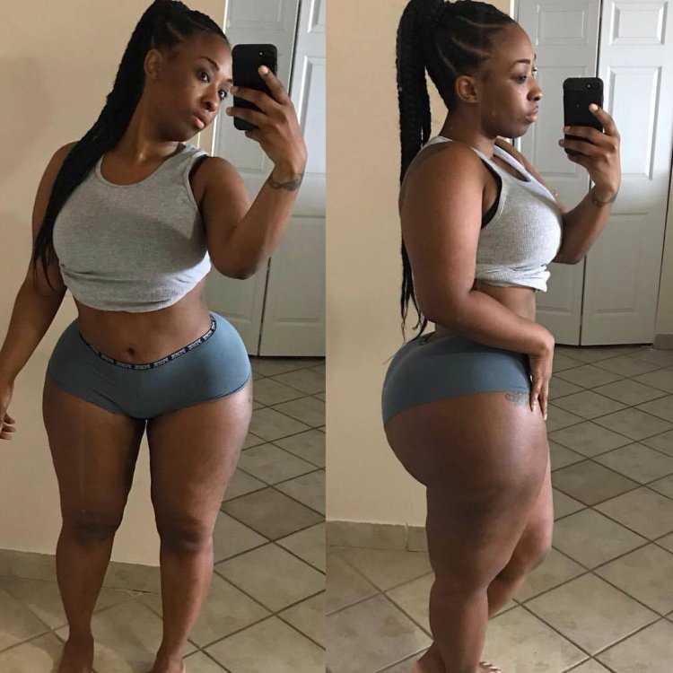 Женщины с большими ягодицами