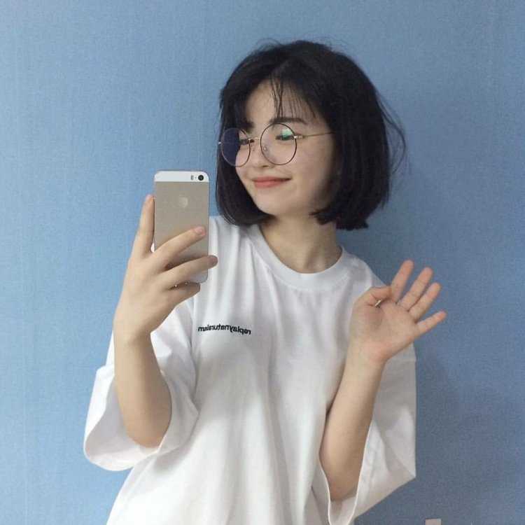 Кореянки ulzzang с каре