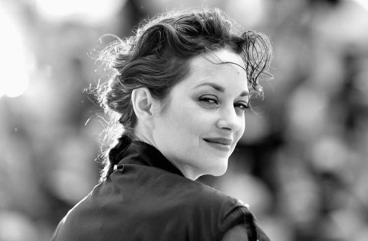 Марион Котийяр черно белое