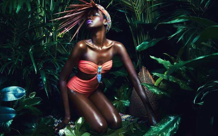 Красивые афро девушки