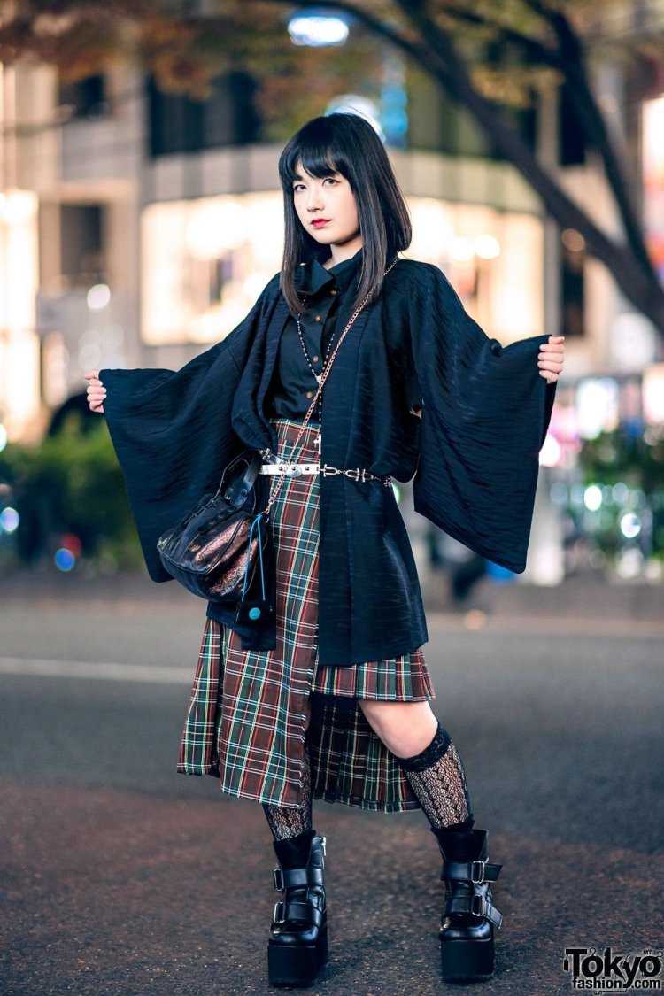 Хараджуку темный стиль