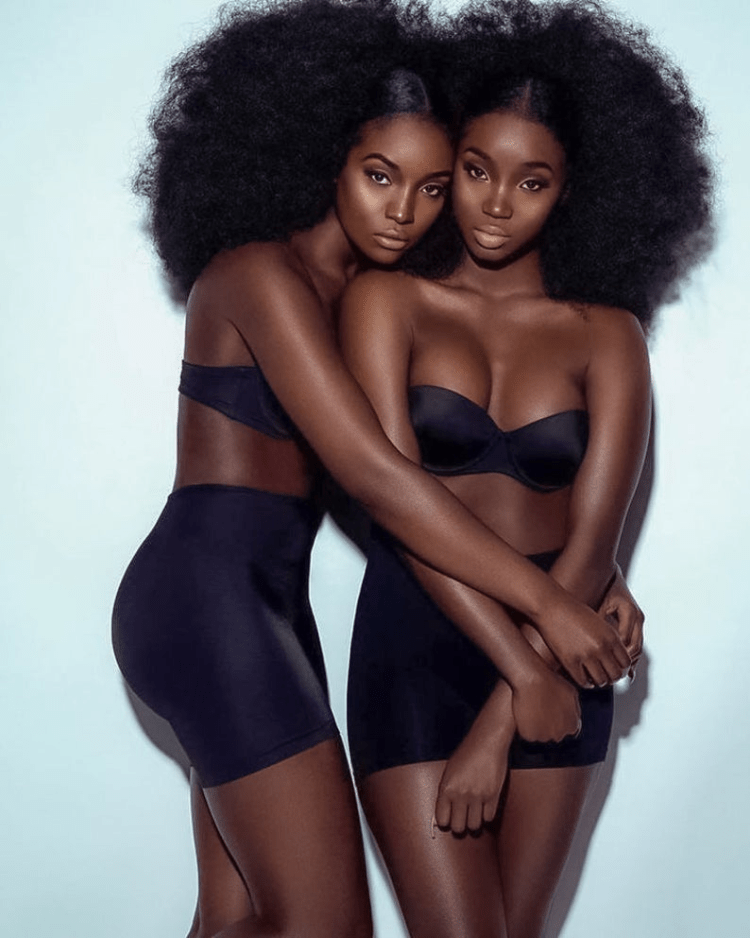 Пегги Даниэль темнокожая модель