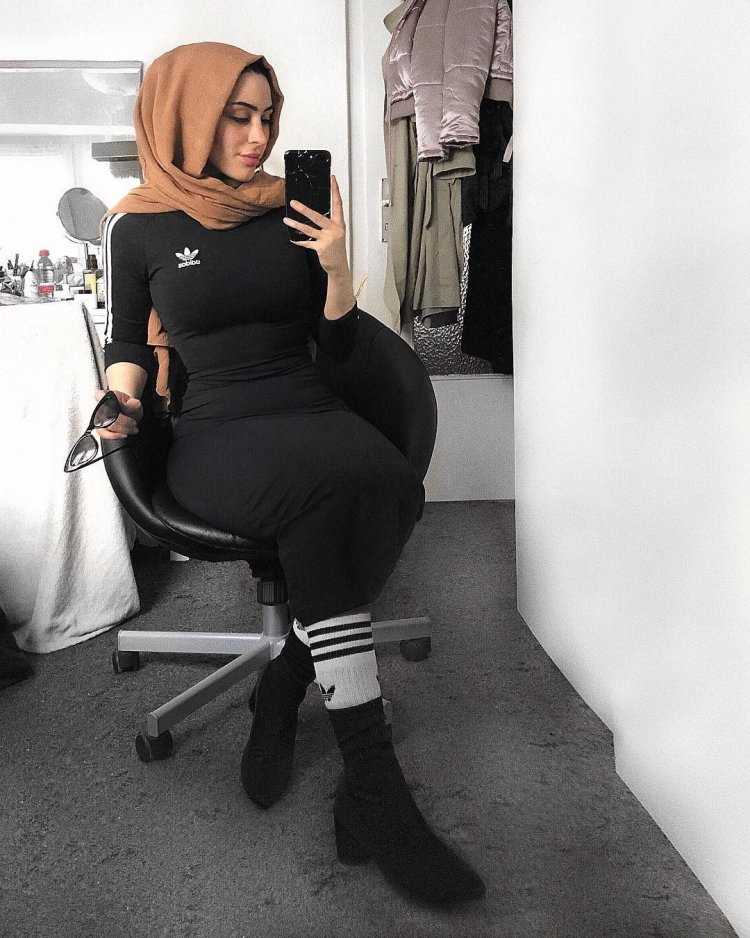 Мусульманка с большой попой