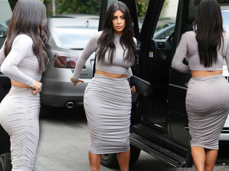 Ким Кардашян фигура