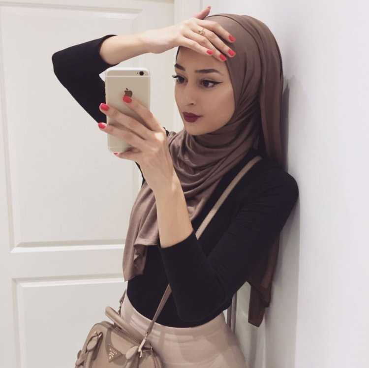 Девушки в хиджабе красивые модные