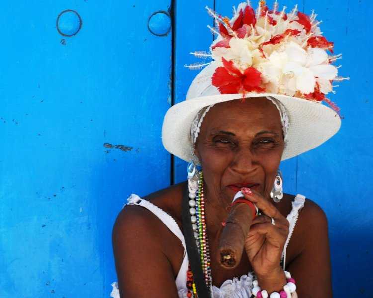 Кубинец с сигарой