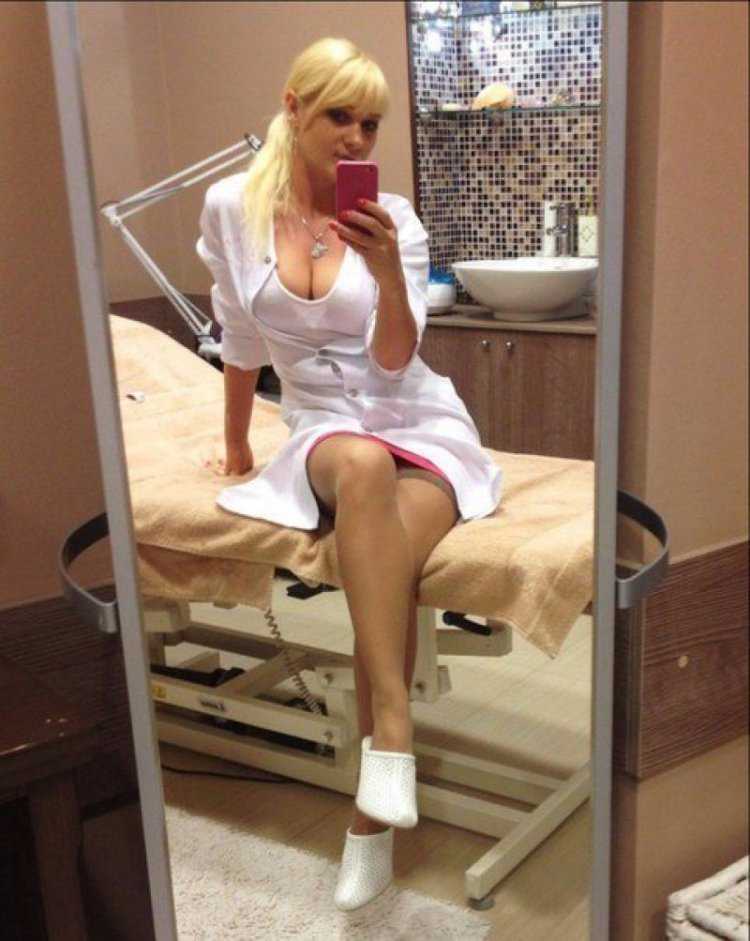 Медсестра селфи