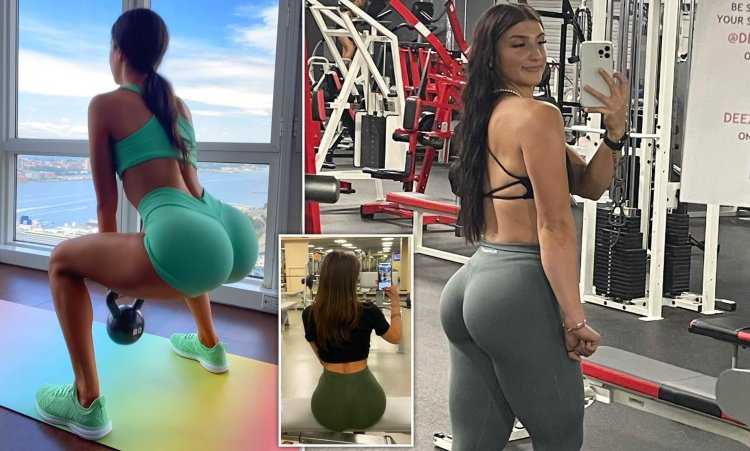 Большие жопы в фитнес зале6