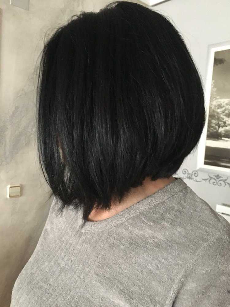 Волосы каре без лица