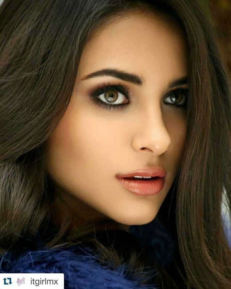 Макияж для зеленоглазых брюнеток