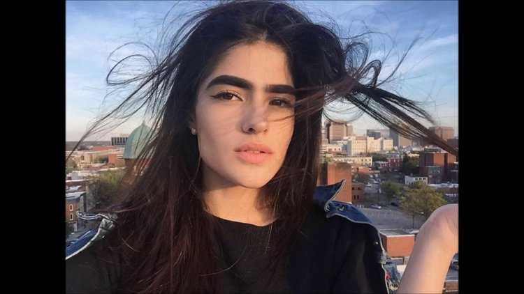 Широкие брови у девушек