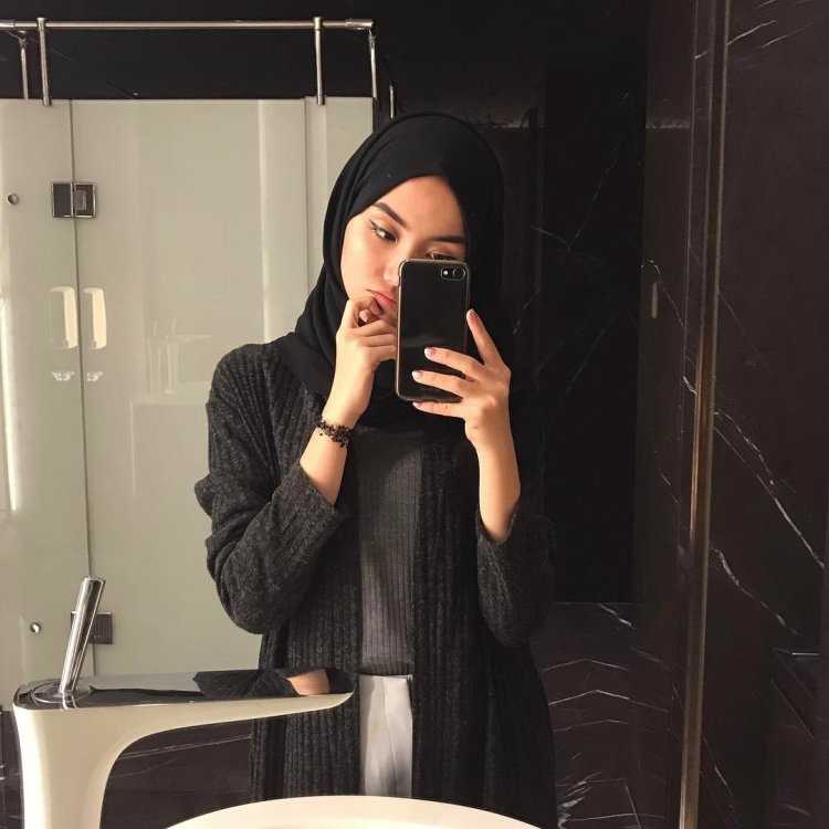 Чеченки Hadid hidjab