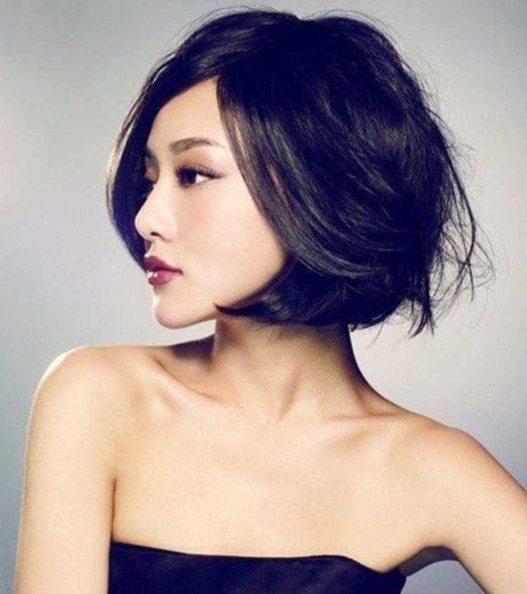 Korean short Hairstyle Боб