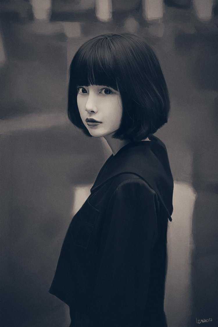 Кореянки ulzzang с каре