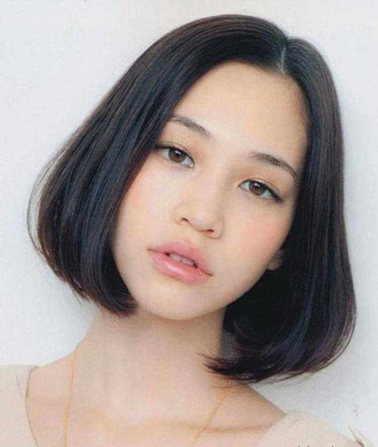 Каре на азиатские волосы