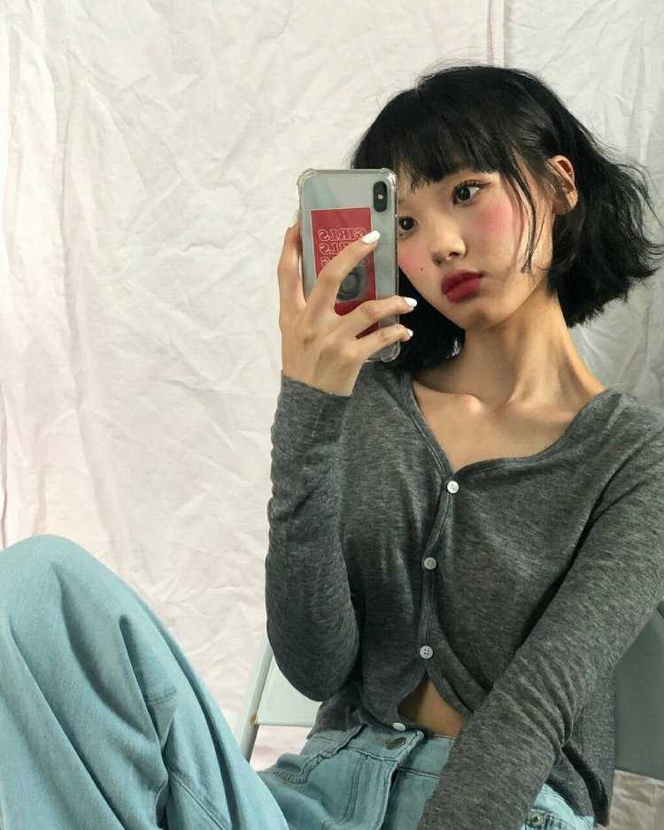 Улззанг герл Корея с короткими волосами
