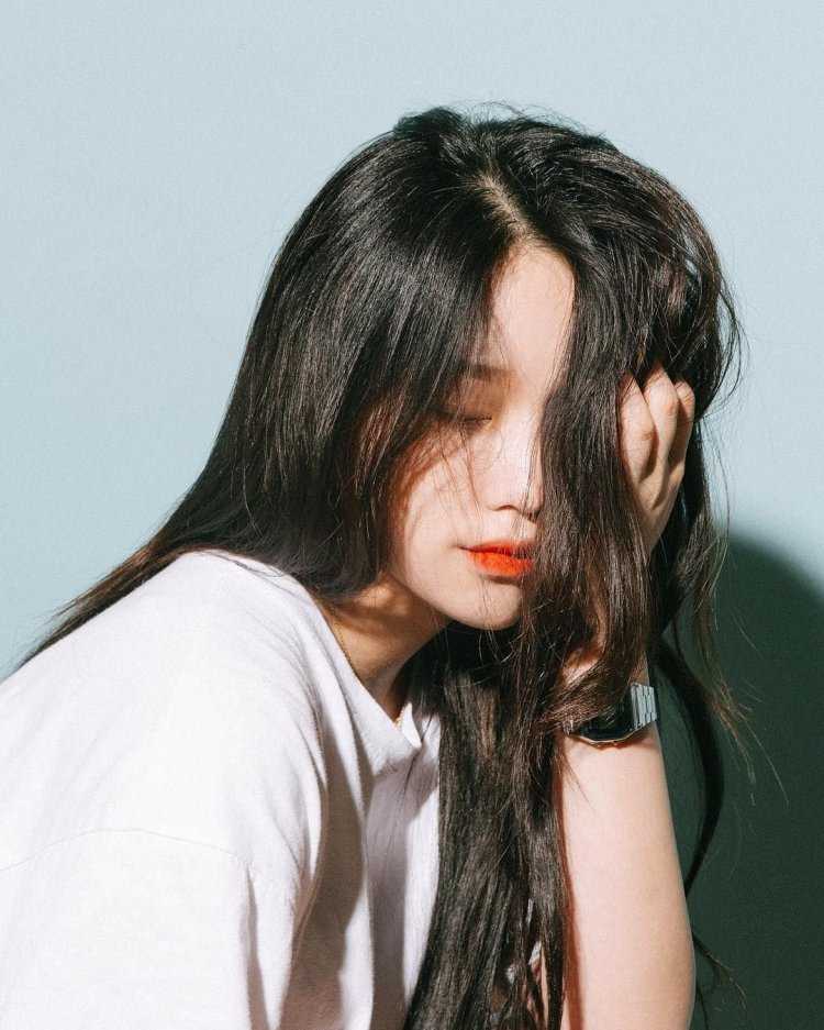 Кореянки с длинными волосами Эстетика