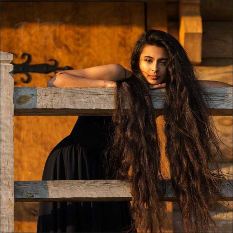 Елена Олешкевич very long hair