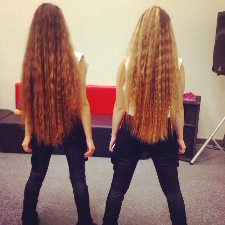 Красивые длинные волосы до попы