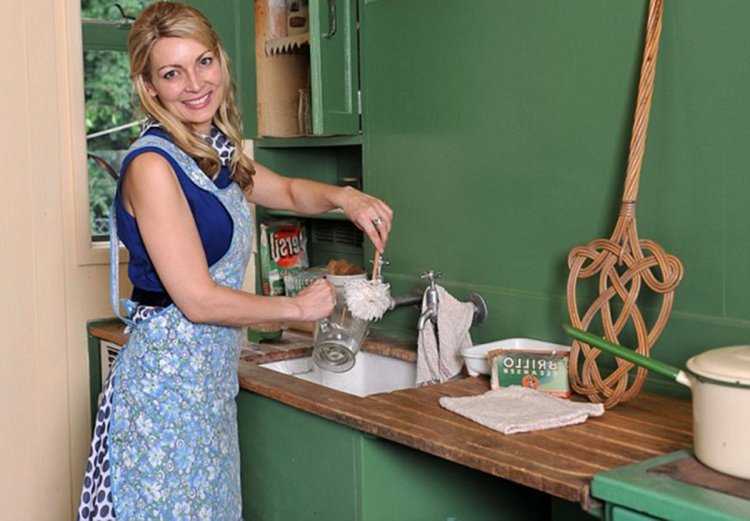 Домохозяйка в деревне