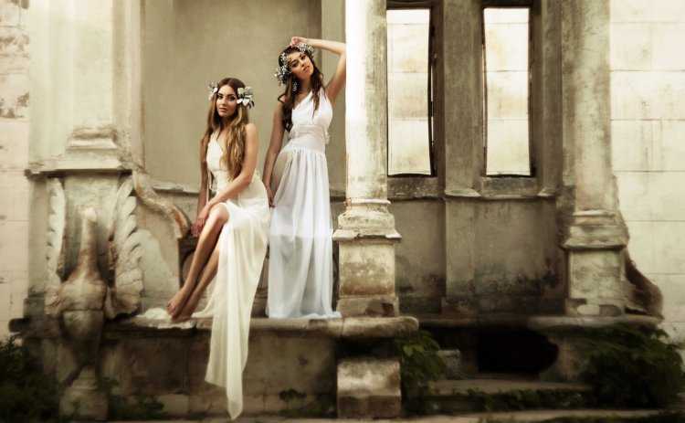 Фотосессия в стиле греческих богинь