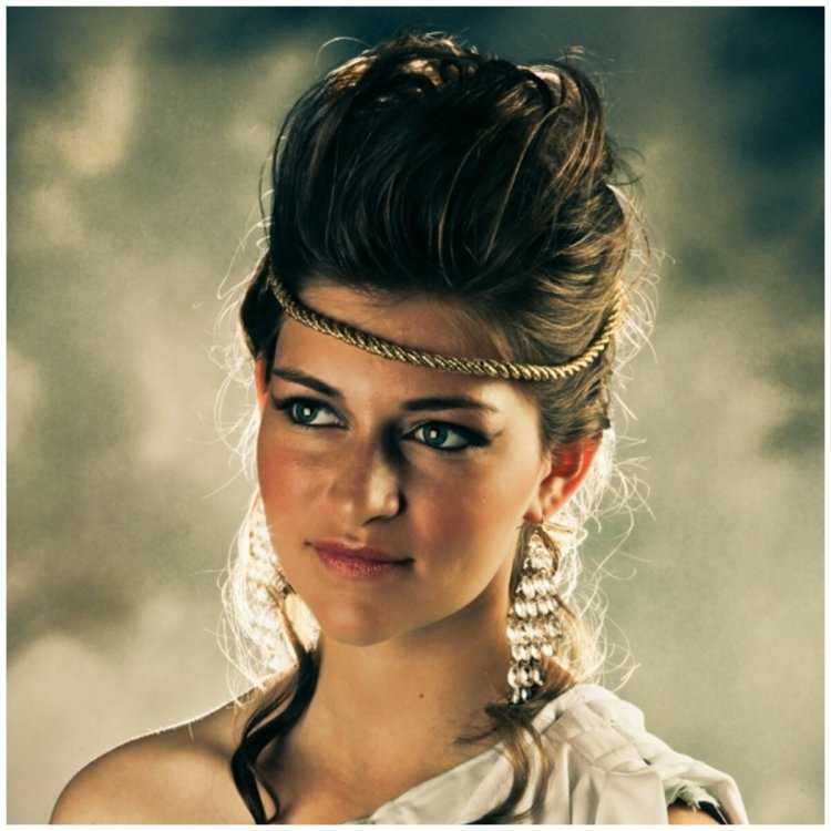 Прически богинь древней Греции