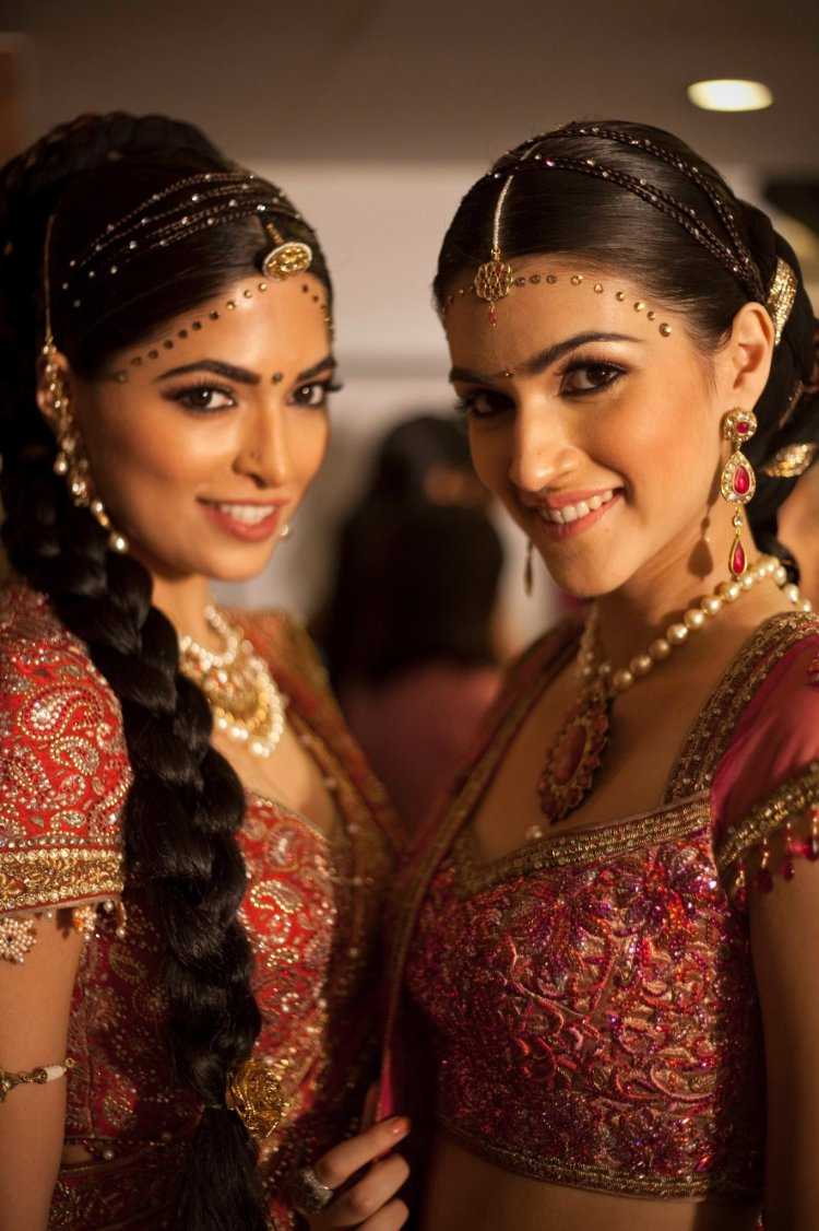 Индийские длинные волосы